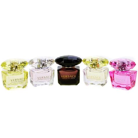 versace crystal miniature set|Versace unisex.